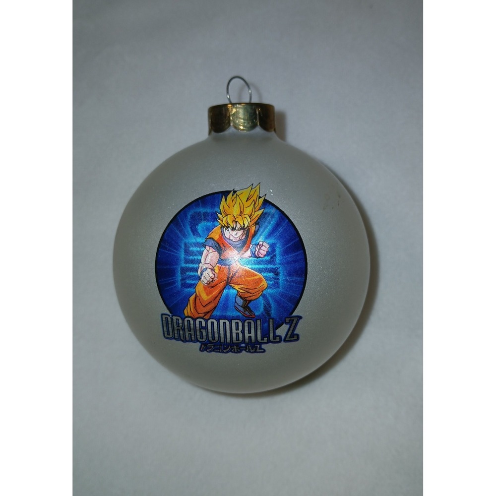 Rare 2000 DragonBall Z FUNimation Goku Xmas Christmas Ornament Anime